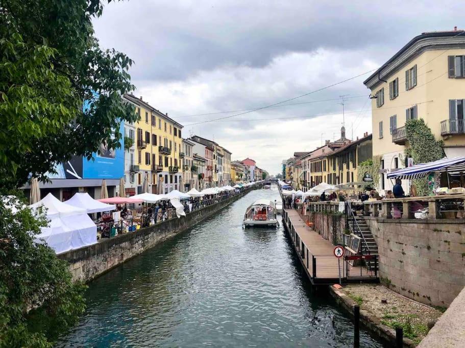 Cozy Loft Navigli, Close To Duomo And Bocconi - Italy Flat Vacation Milano Dış mekan fotoğraf
